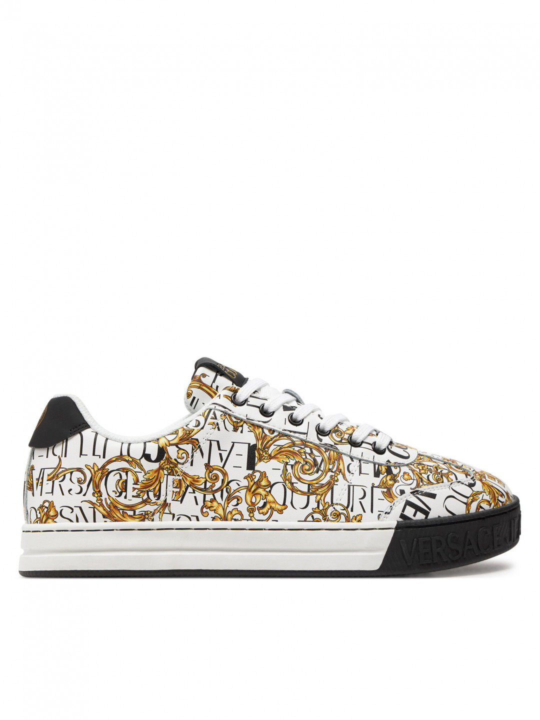Versace Jeans Couture Sneakersy 76YA3SK6 Bílá